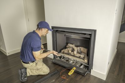 Technician Testing Gas Lines